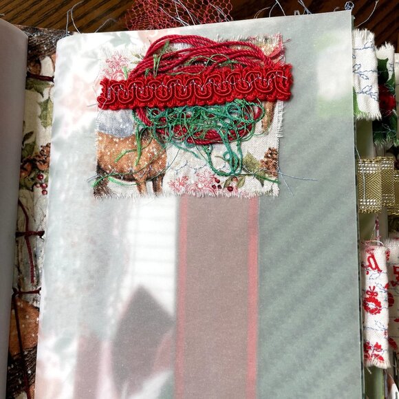 Christmas Junk Journal Album Blank Diary December Daily Writing Bonus Ephemera u - Picture 10 of 15